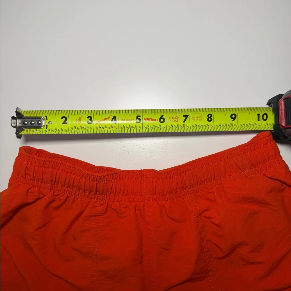 Patagonia Kids Boys Baggies Shorts Size M Orange Swim Trunks Mesh Lined - Picture 8 of 8